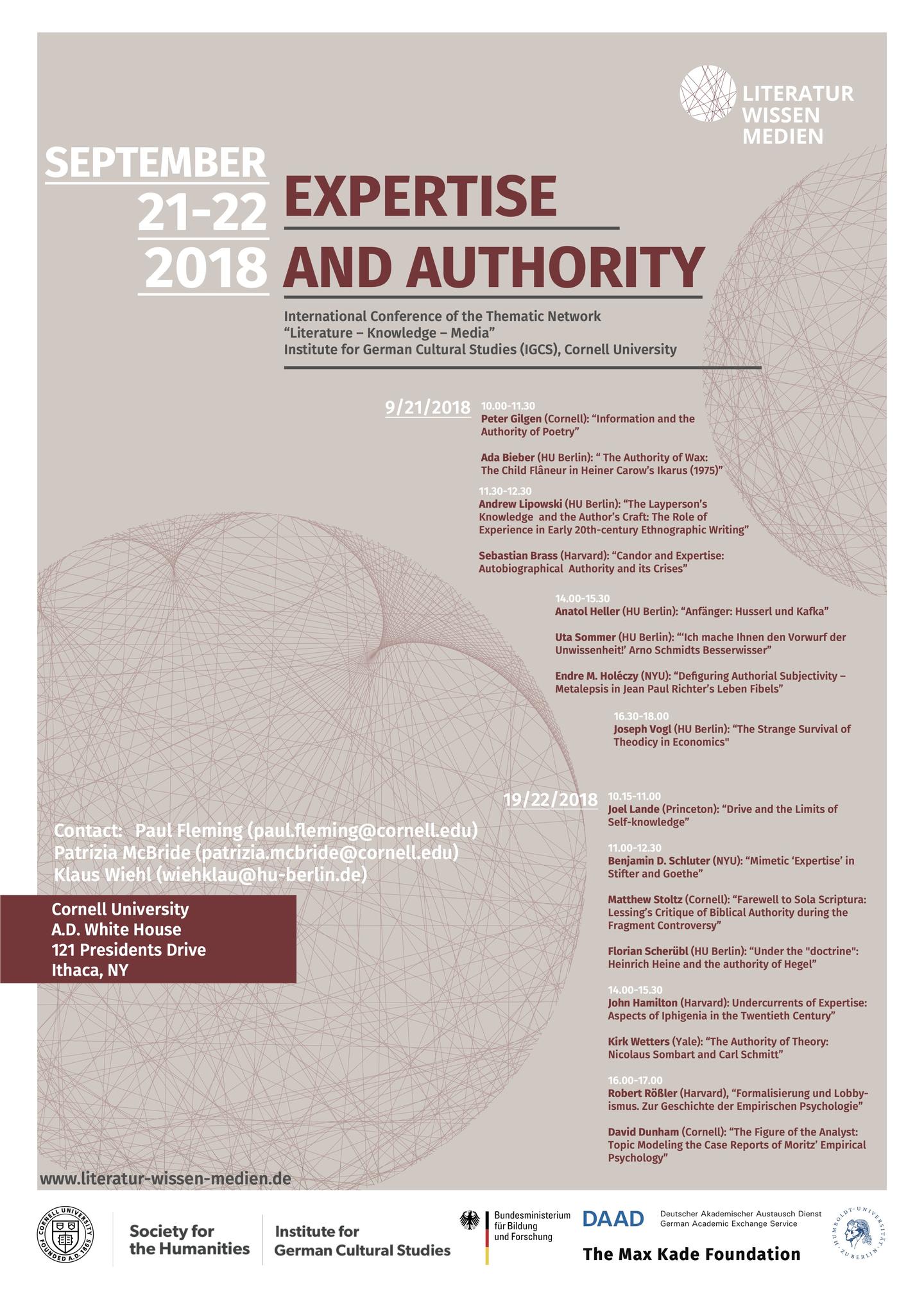 Expertise and Authority
